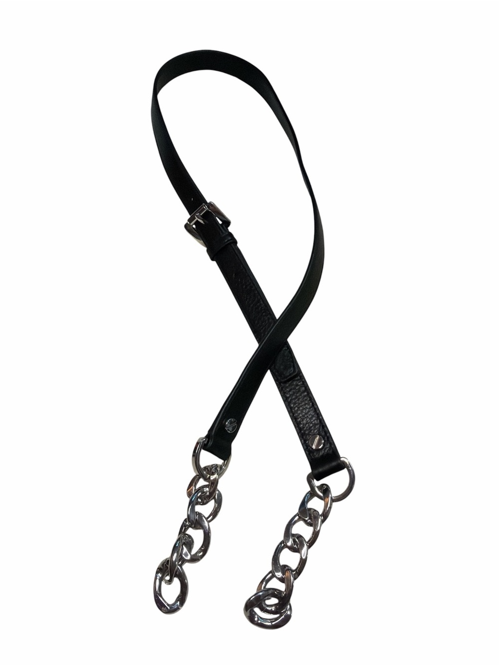 Michael Kors Black Leather Chain Purse Strap
